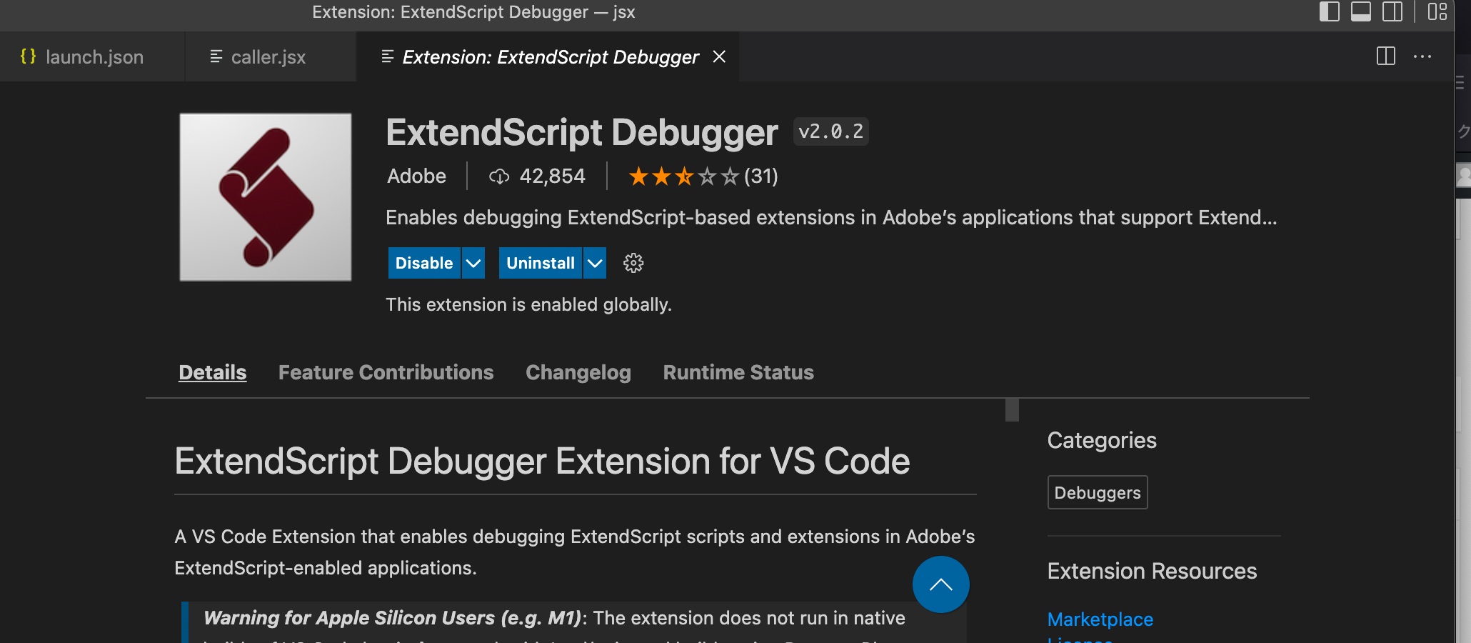 ExtendScript Debugger