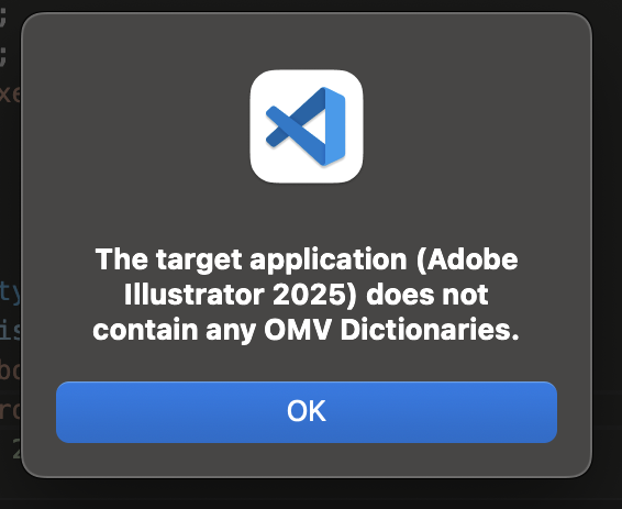 no contain any OMV Dictionaries